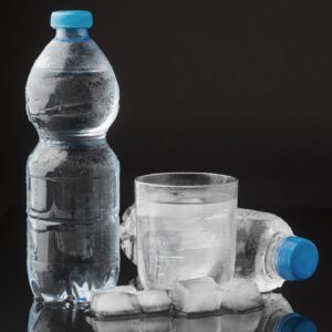 Bouteille d'eau en supplément de votre menu Repas de chef